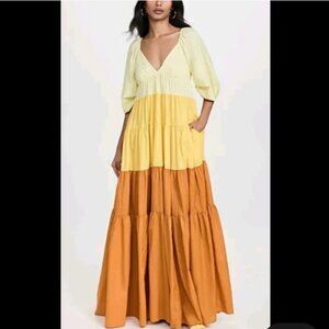 STAUD Meadow Maxi Dress - Size XS